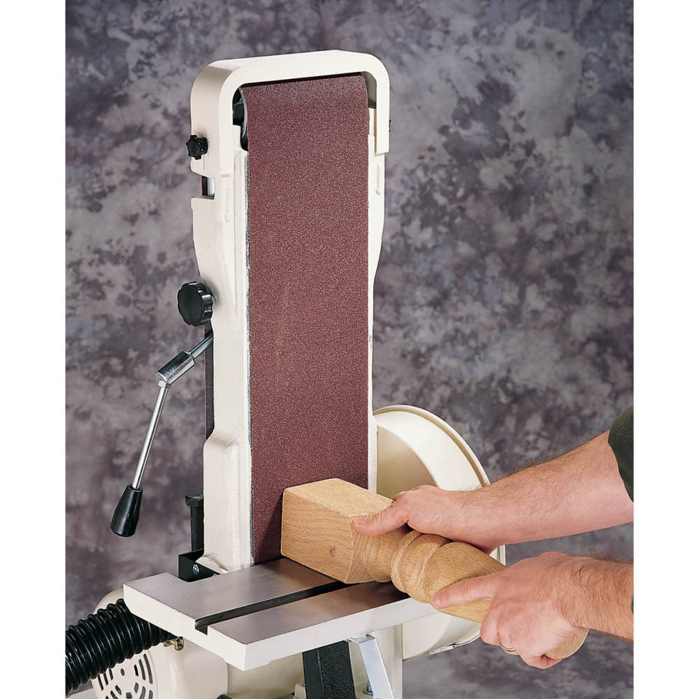 Woodstock Aluminum Oxide Sanding Belt 6″ x 48″ 60 Grit 2pk - Flockneti