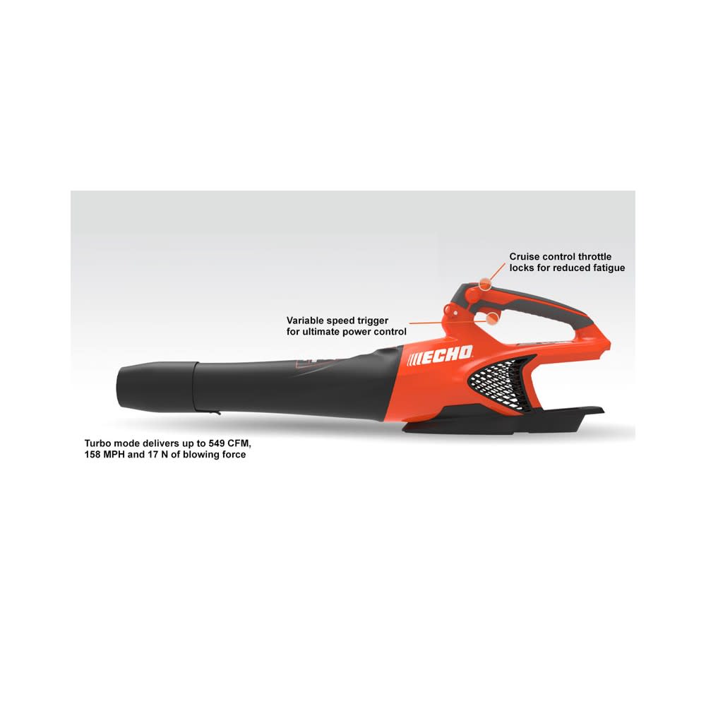 Echo X Series 56V eFORCE Handheld Blower 549 CFM Battery Powered Bare Tool - Flockneti