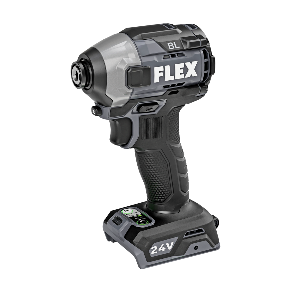 FLEX 24V 1/4″ Quick Eject Hex Impact Driver With Multi Mode Bare Tool - Flockneti