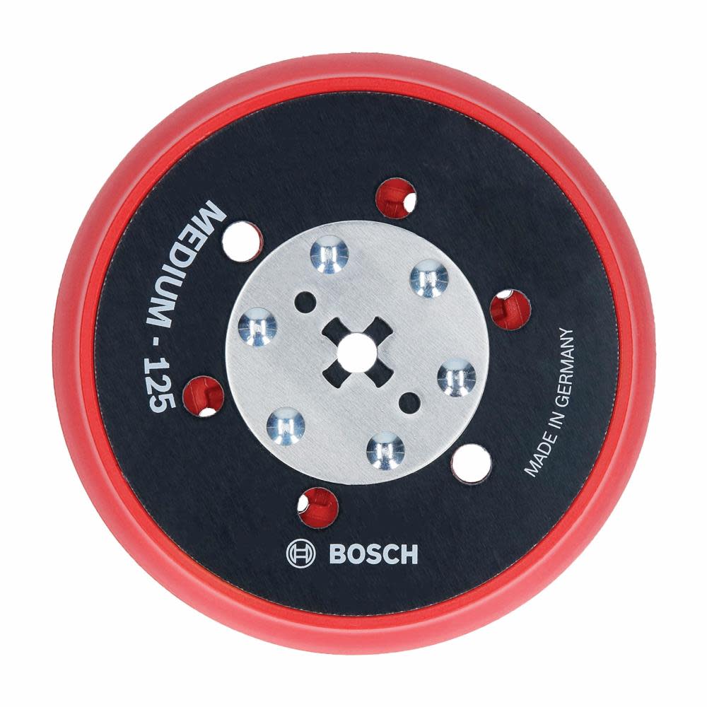 Bosch 5″ Medium Hook & Loop Multi Hole Sanding Pad - Flockneti