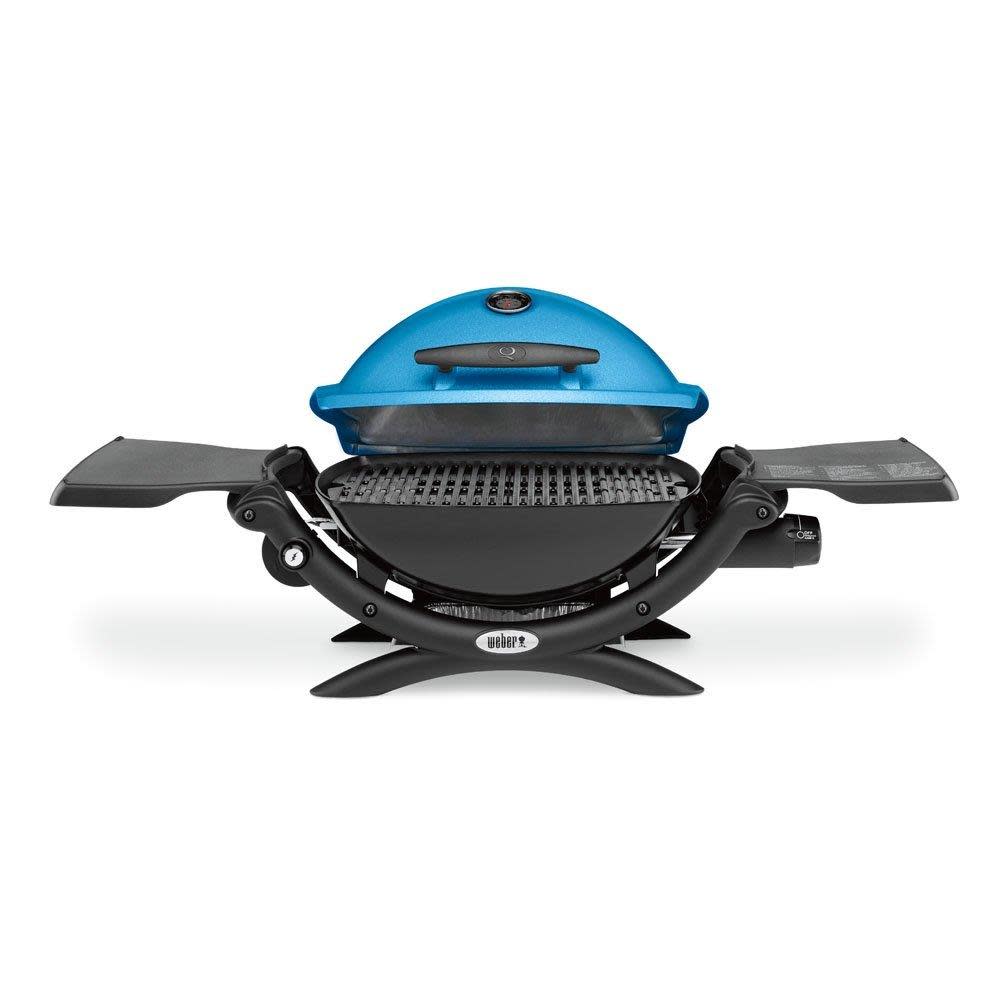 Weber Q 1200 Gas Grill (Blue) - Flockneti