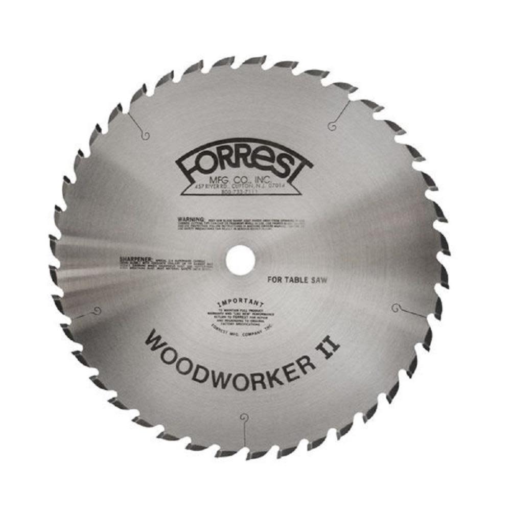 Forrest Woodworker II 10In x 30T ATB Blade - Flockneti