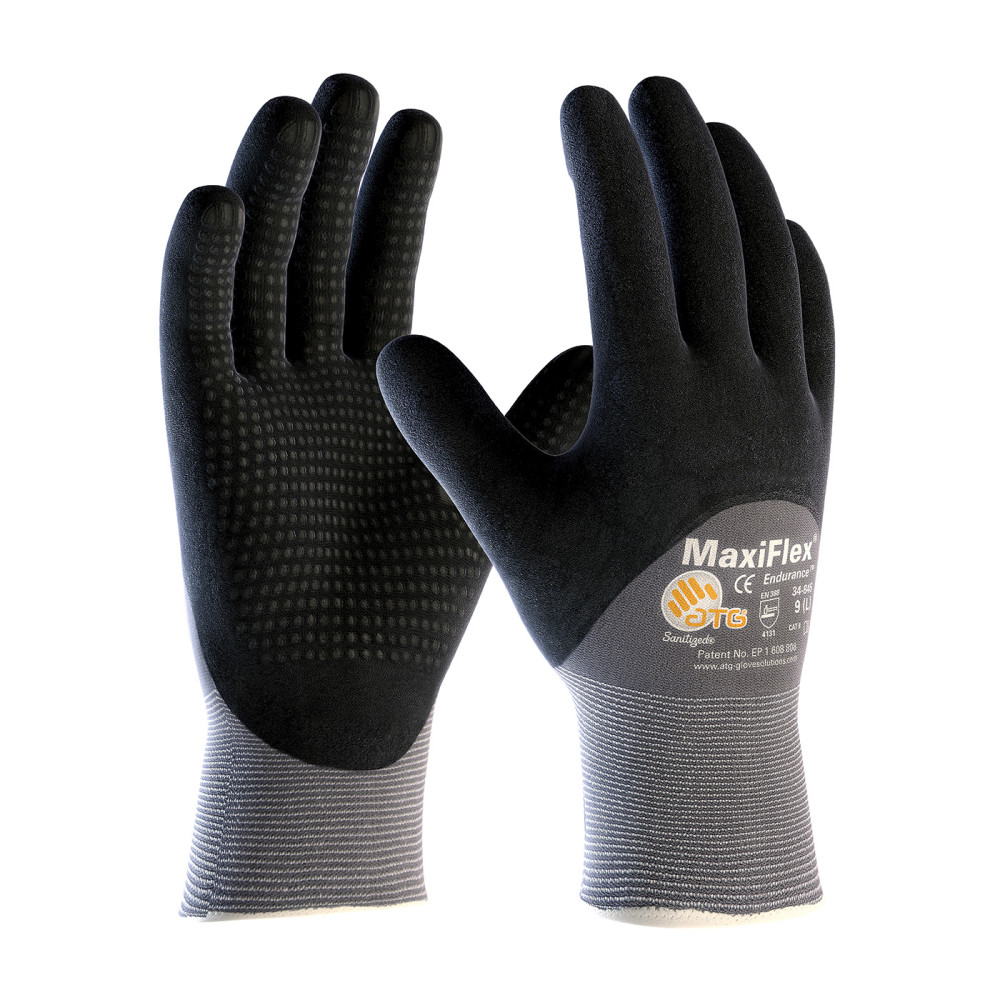 Protective Industrial Products Gloves Gray MaxiFlex Endurance Seamless Knit Nylon 2 Extra Small - Flockneti