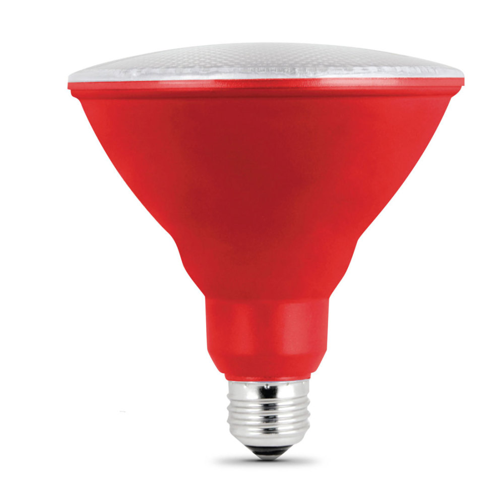 Feit Electric 120W PAR38 Red Holiday & Party LED Bulb 1pk - Flockneti
