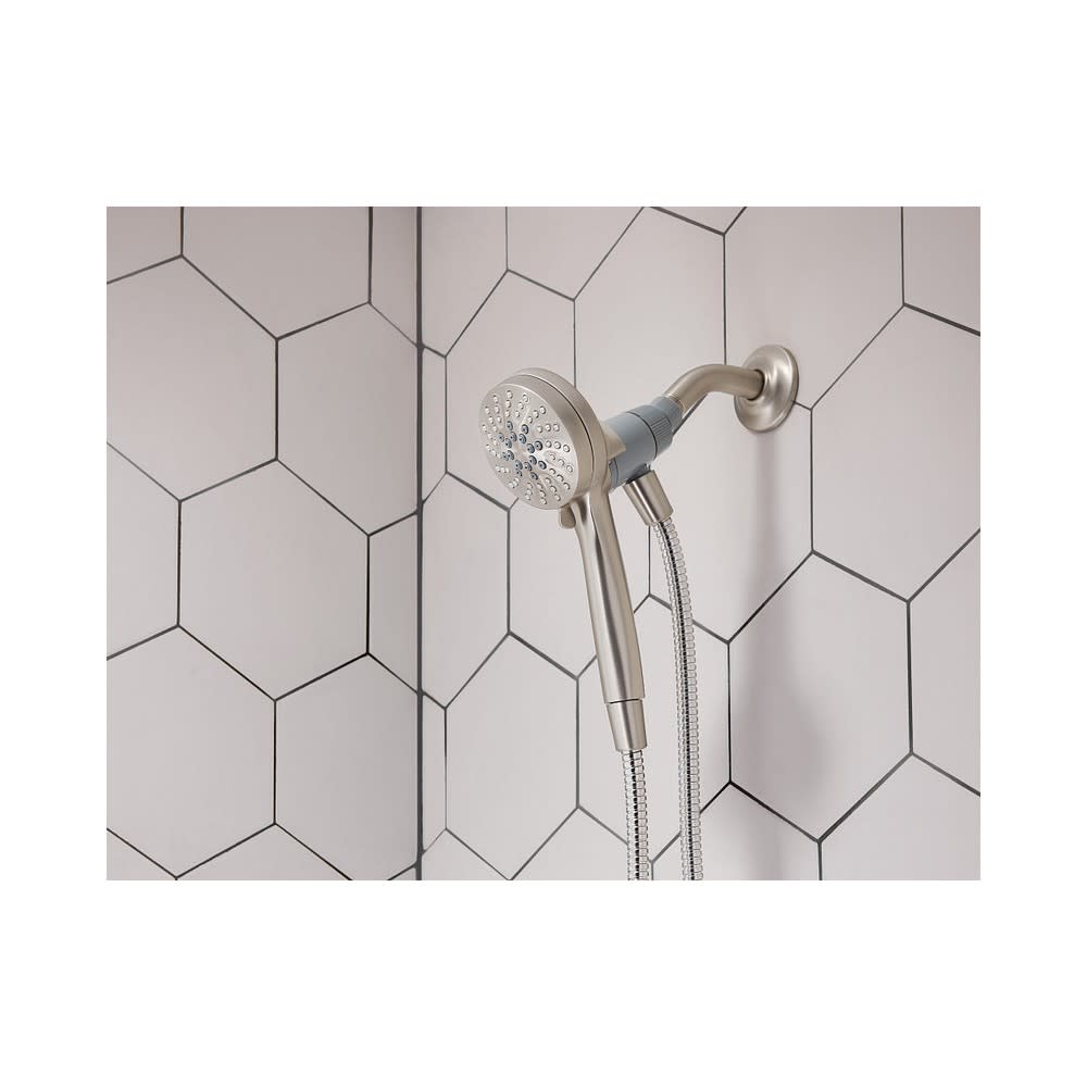 Moen Engage Spot Resist Nickel Eco Performance Handheld Shower - Flockneti