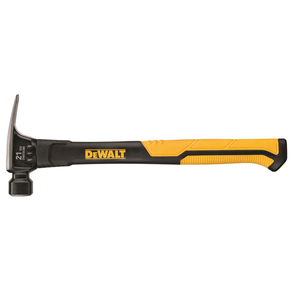 DEWALT 21 oz. Fiberglass Framing Hammer - Flockneti