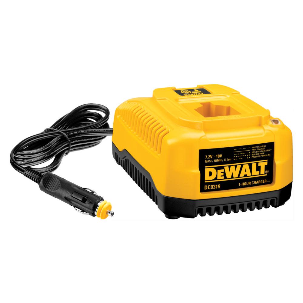 DEWALT 7.2V – 18 V Li-ion/Nicad Car Charger - Flockneti
