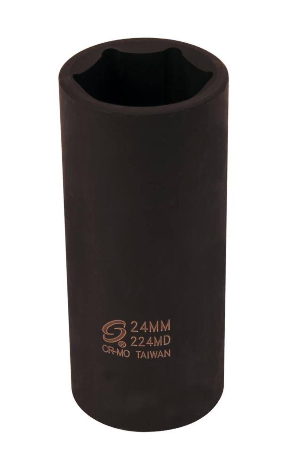 Sunex 24 mm 1/2 In. Drive Deep Impact Socket - Flockneti