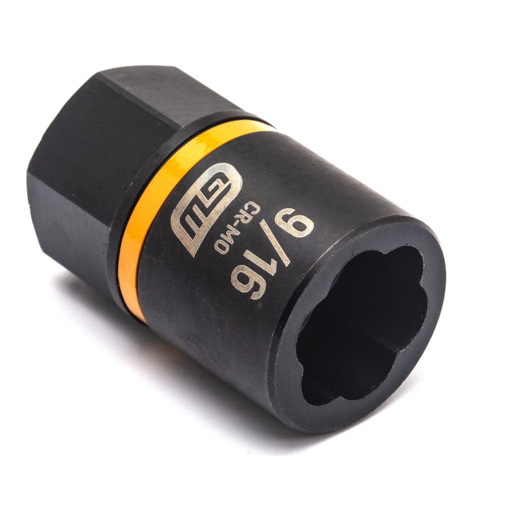 GEARWRENCH 3/8 Drive Bolt biter Impact Extraction Socket 9/16″ - Flockneti