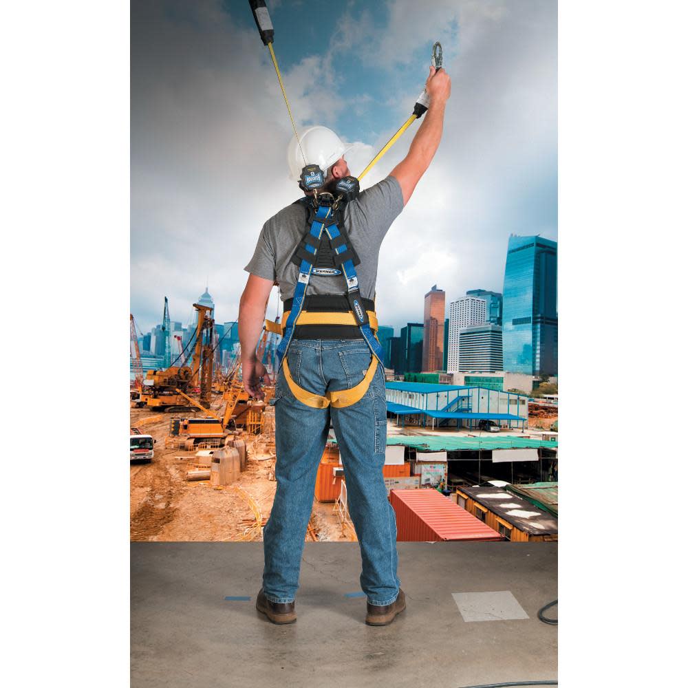 Werner 6 ft Bantam Web Self-Retracting Lifeline - Flockneti