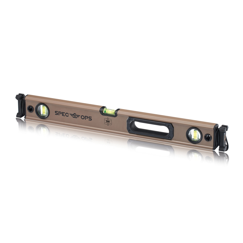 Spec Ops Tools Magnetic Box Beam Level with Bungee 24″ - Flockneti