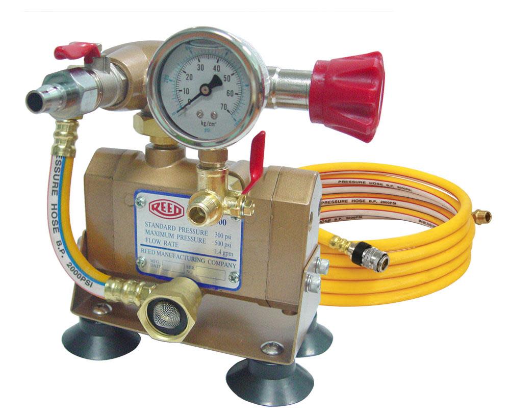 Reed Mfg Hydrostatic Test Pump Drill Powered - Flockneti