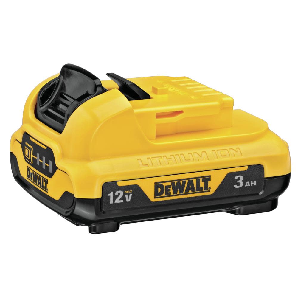 DEWALT XTREME 12V MAX 3/8″ Impact Wrench & 3Ah Battery Bundle - Flockneti