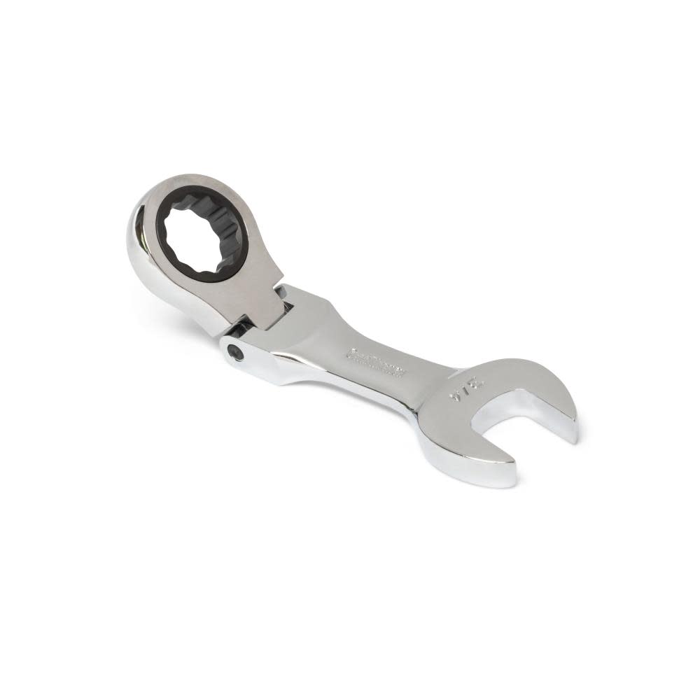 GEARWRENCH Ratcheting Wrench Set 7 pc. SAE Stubby Flex Combination - Flockneti