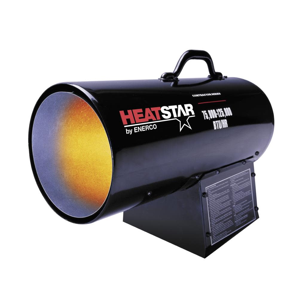 Heatstar HS125FAV 125000 BTU Portable Propane Forced Air Heater - Flockneti