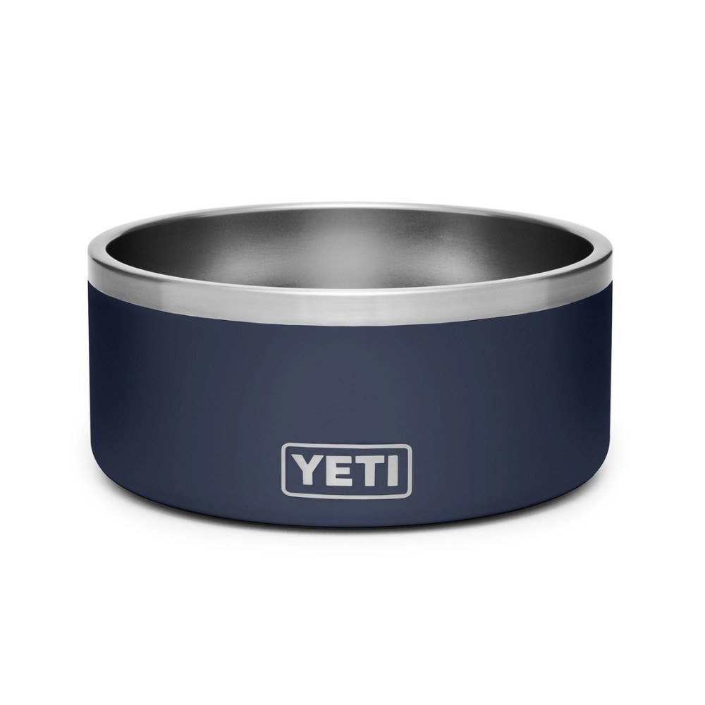 Yeti Navy Blue Boomer 8 Dog Bowl - Flockneti