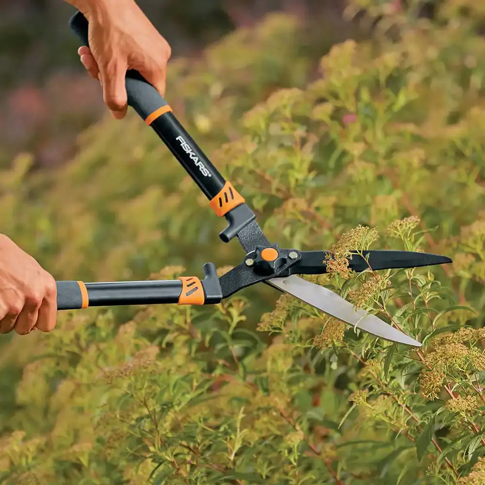 Fiskars Hedge Shear & Pruner Set 2pc with Contour Grip Handle - Flockneti