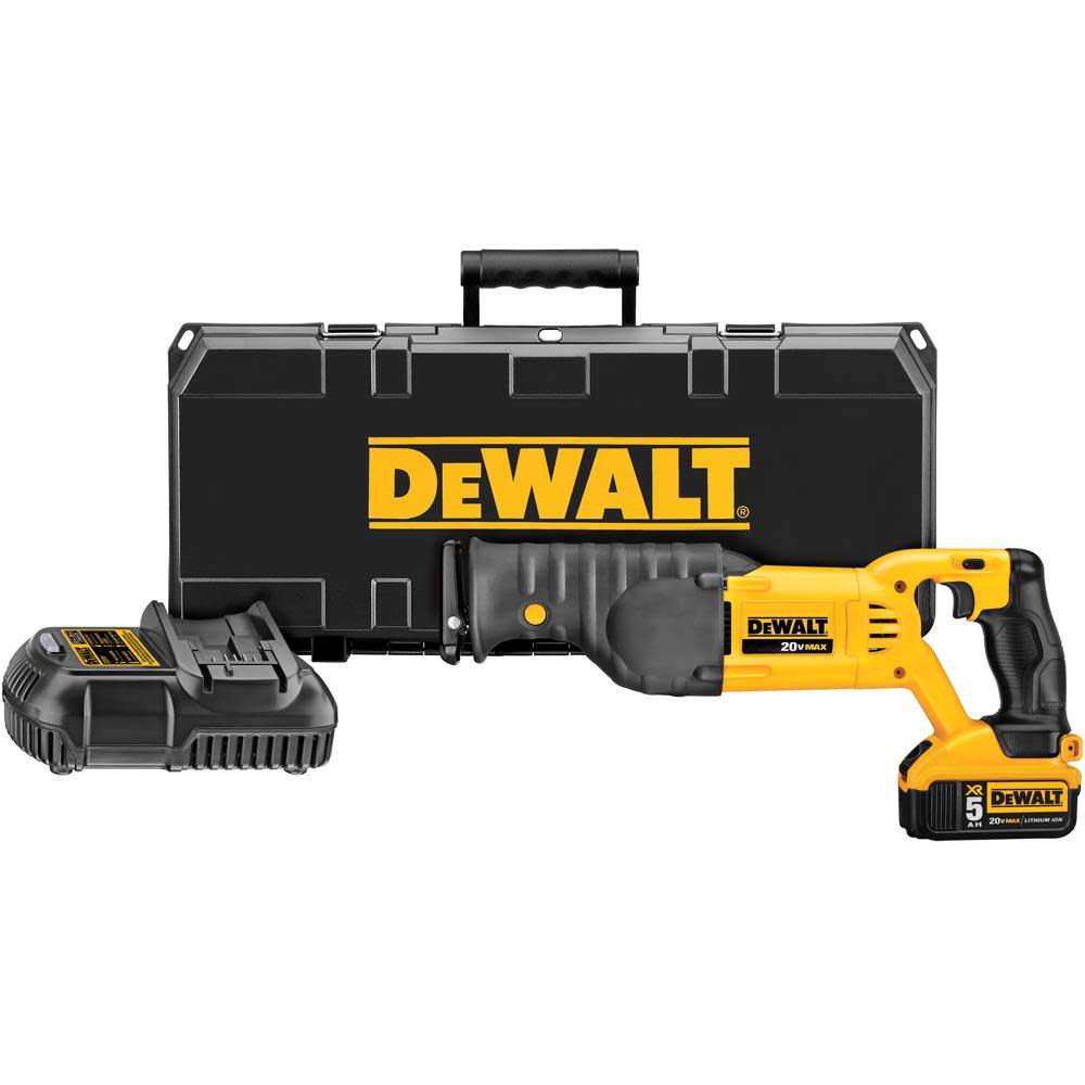 DEWALT 20V MAX Lithium Ion Reciprocating Saw Kit - Flockneti