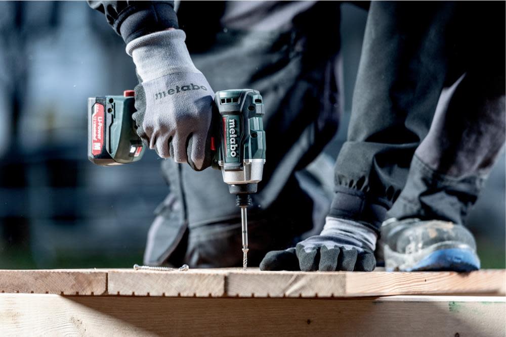 Metabo 12V PowerMaxx 1/4″ Hex Compact Impact Driver Kit - Flockneti
