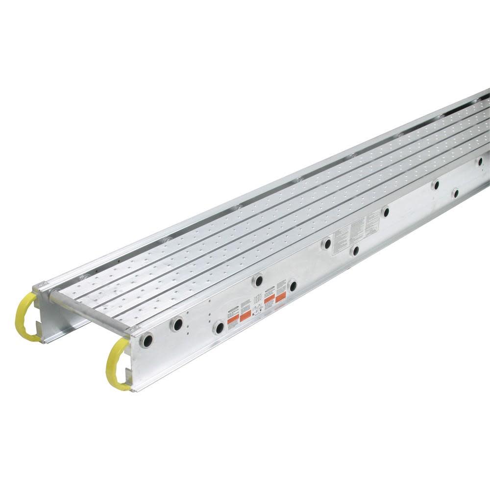 Werner 16-ft x 6-in x 14.4-in Aluminum Scaffold Stage - Flockneti