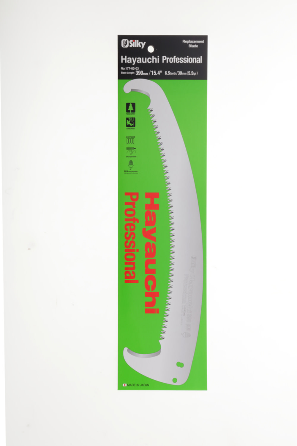 Silky Silky Replacement Blade 390mm for HAYAUCHI & TODOKU Pole Saws - Flockneti