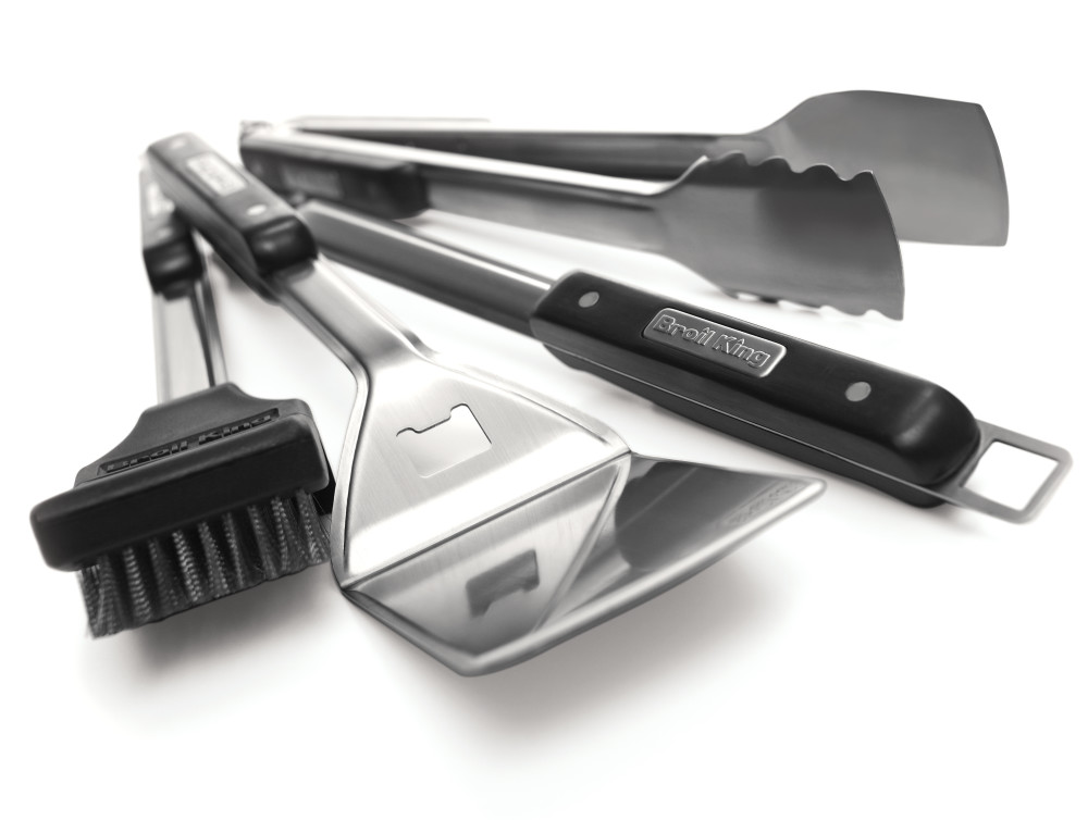 Broil King 4 piece Imperial Series Grill Tools Set - Flockneti