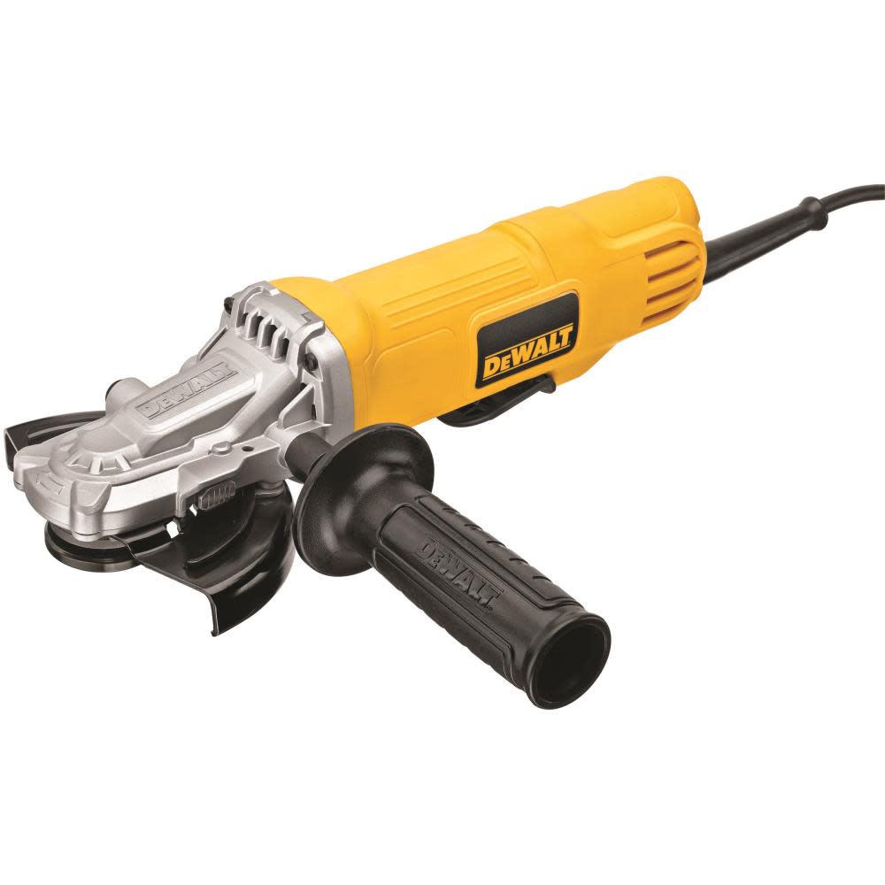 DEWALT 4 1/2″ to 5″ Flathead Paddle Switch Small Angle Grinder with No Lock-On - Flockneti