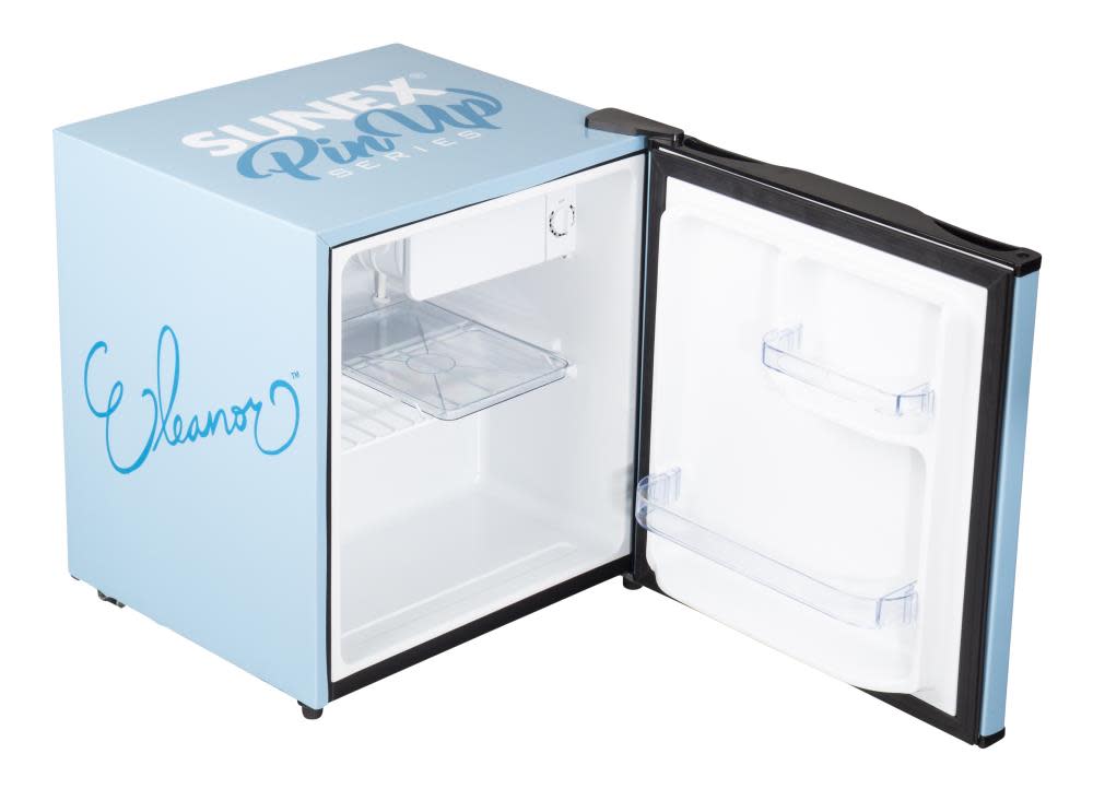 Sunex Eleanor 1.7CuFt Shop Fridge – Pin Up Series - Flockneti