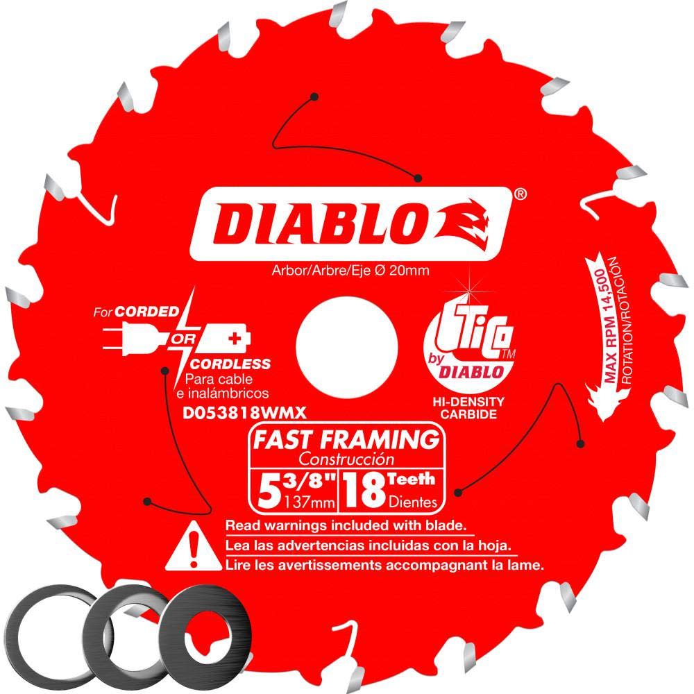 Diablo Tools Fast Framing Circular Saw Blades - Flockneti