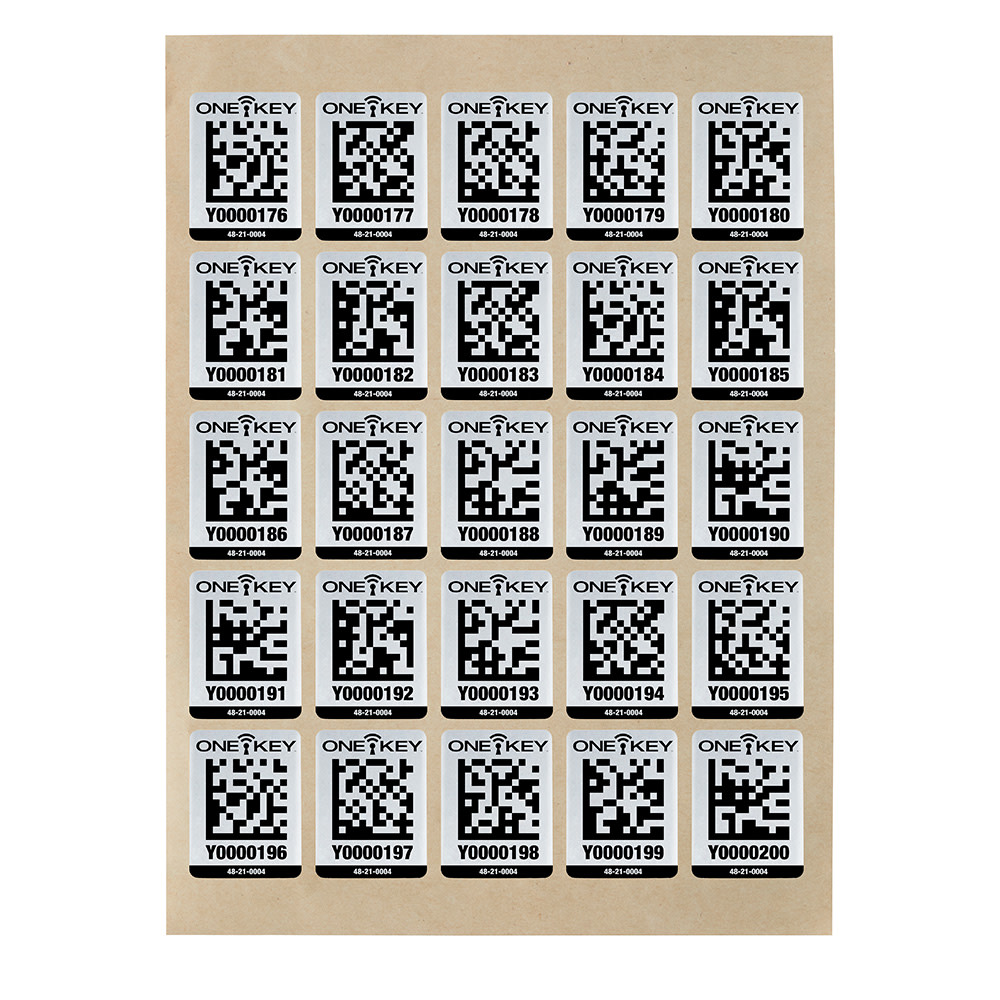Milwaukee ONE-KEY Asset ID Tag  Large for Metal Surface (25pc) - Flockneti