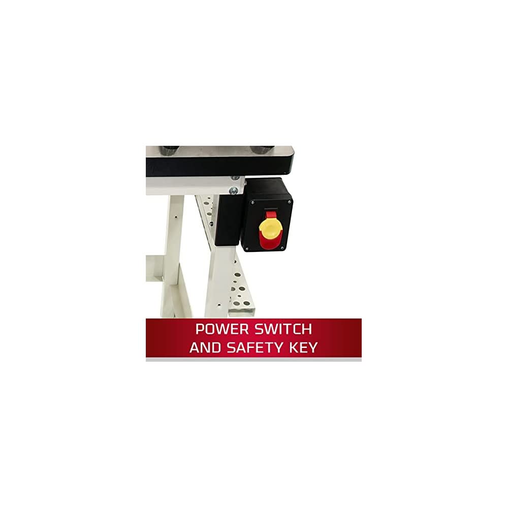 JET Router Table Floor Stand with Power Switch and Miter Gauge - Flockneti