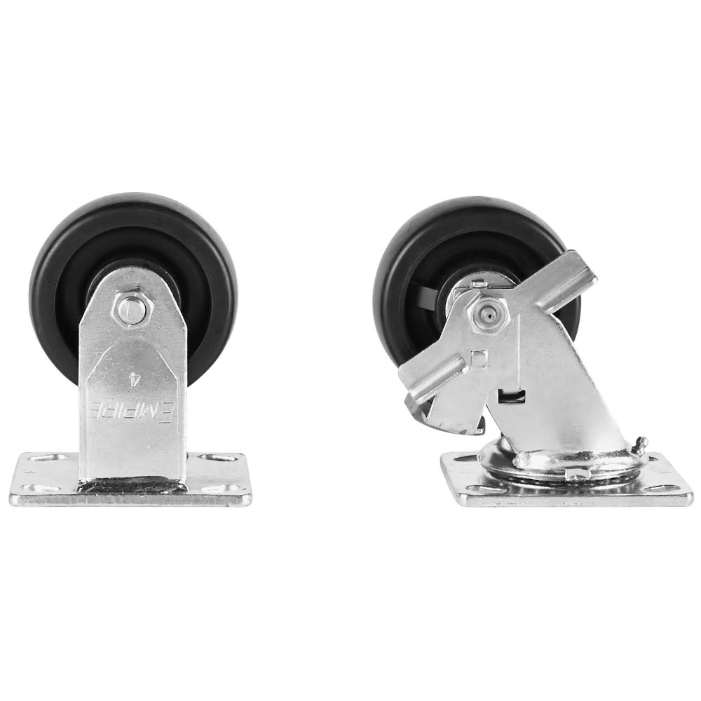Knaack Model 495 4in Caster Set with Brakes - Flockneti