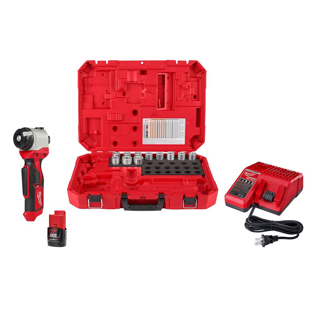 Milwaukee M12 Cable Stripper Kit for Al THHN / XHHW - Flockneti