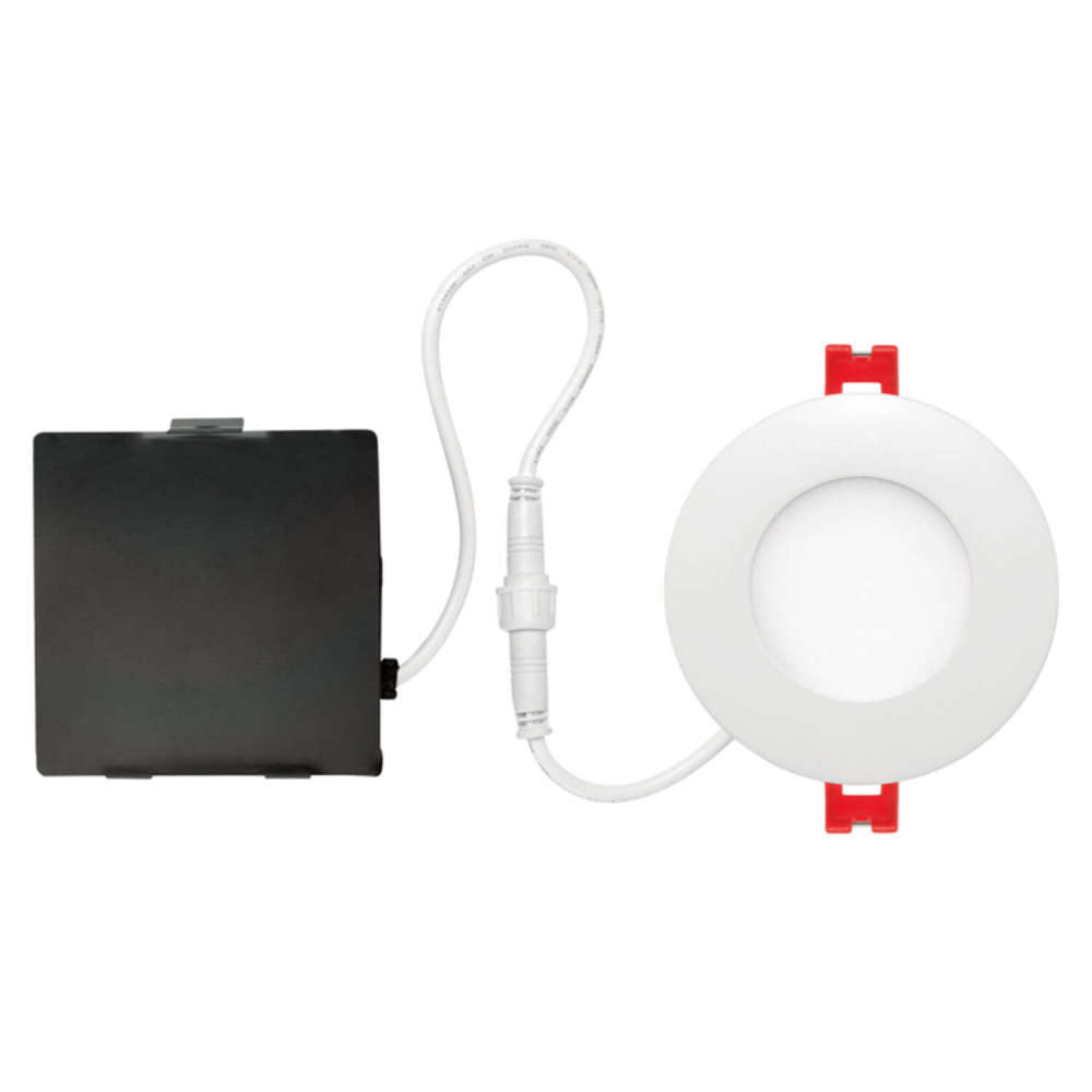 Globe Electric Ultra Slim Recessed Lighting Kit Metal 12W LED - Flockneti