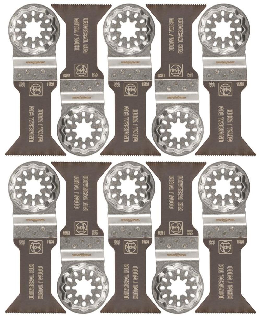 Fein E-Cut Universal 223 Saw Blade with Bi Metal Toothing for Various Applications - Flockneti