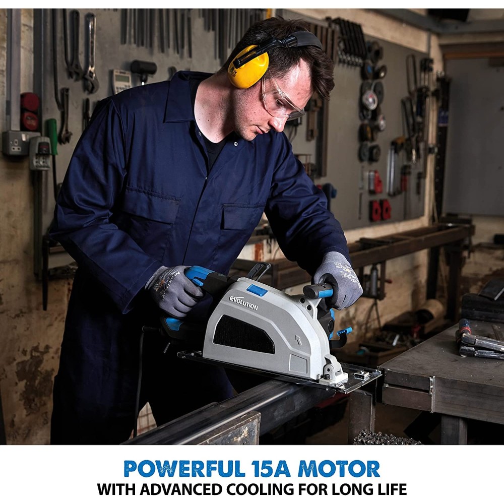 Evolution Power Tools 8 1/4″ Heavy Duty Metal Cutting Circular Saw - Flockneti