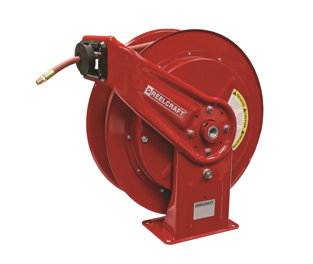 Reelcraft Hose Reel with Hose Steel Series HD70000 3/8″ x 70′ - Flockneti