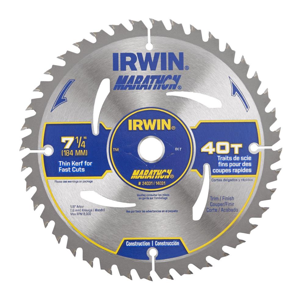 Irwin 7-1/4 In. 40TPI MARATHON Blade - Flockneti
