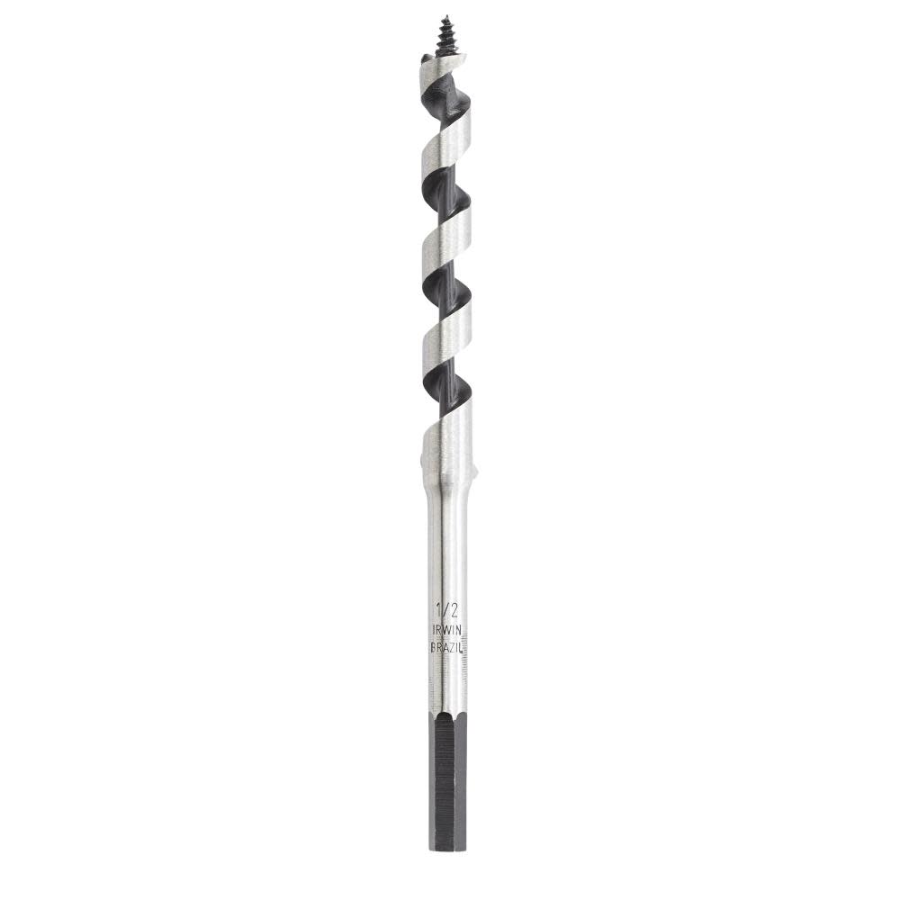 Irwin 1/2 In. x 4-1/2 In. Solid Center Auger Bit - Flockneti