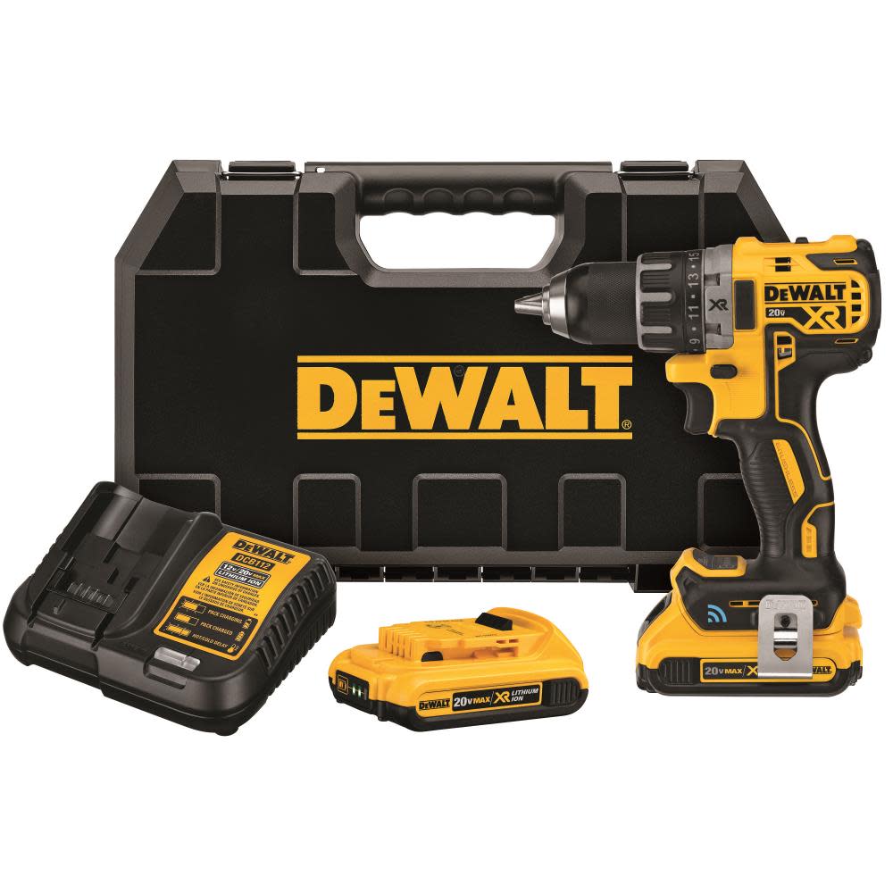 DEWALT 20V MAX* XR Tool Connect Compact Drill/Driver Kit - Flockneti