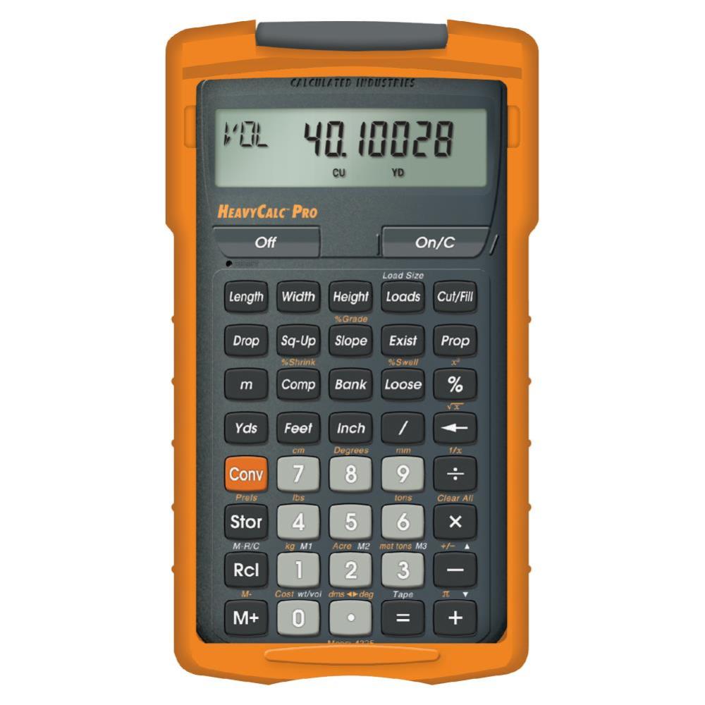Calculated Industries Heavy Construction Math Calculator - Flockneti