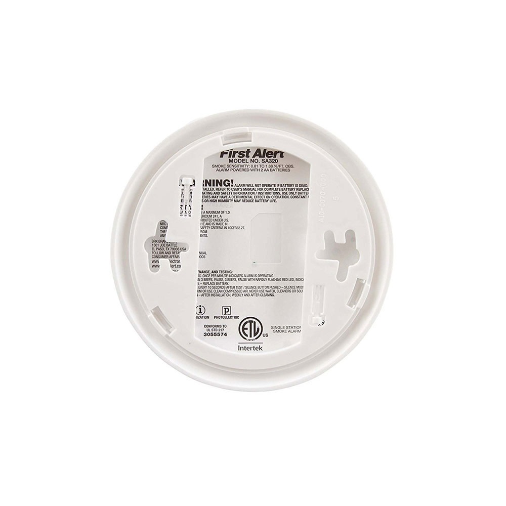 First Alert Smoke Alarm with Smart Sensing Technology and Nuisance Resistance - Flockneti