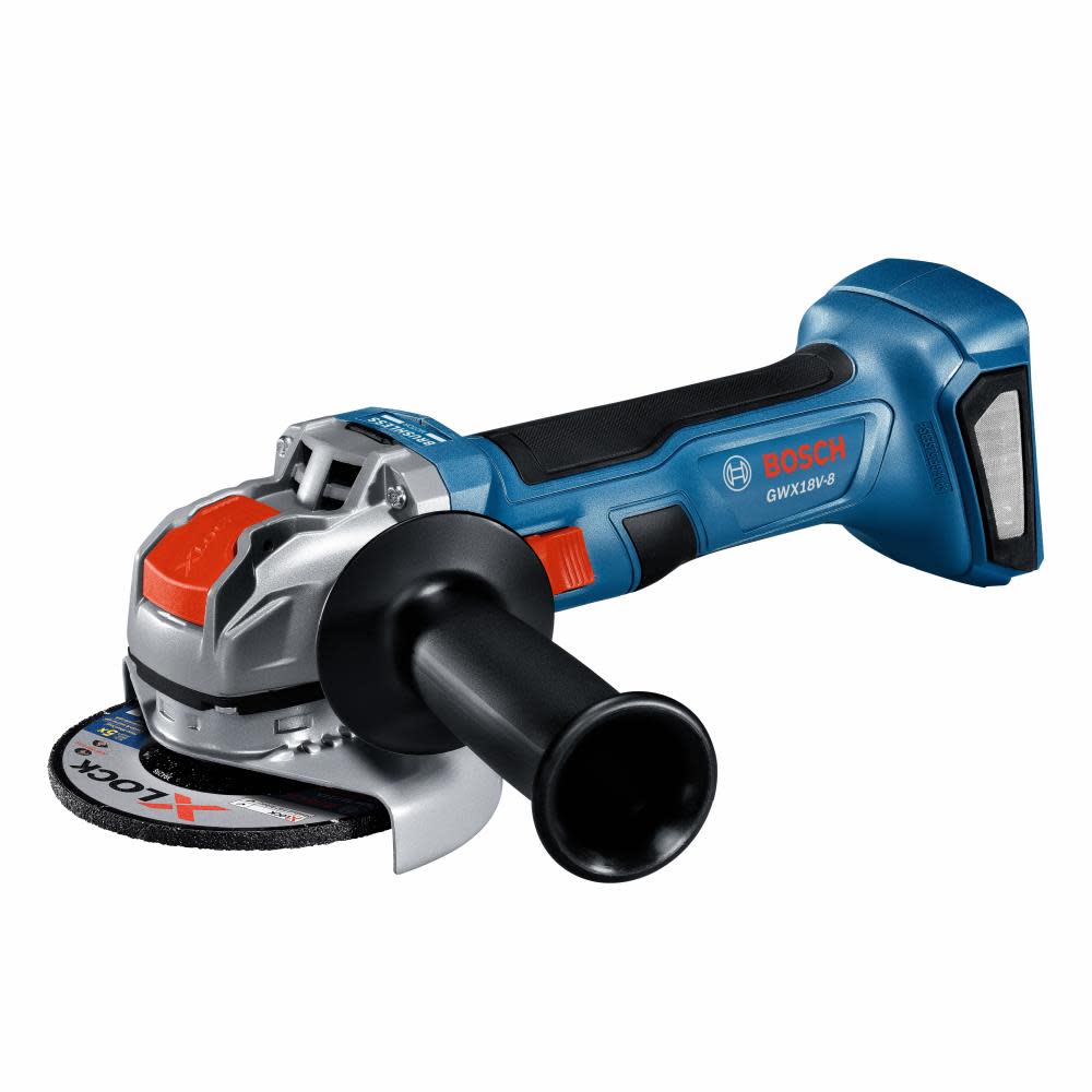 Bosch 18V X LOCK 4 1/2″ Angle Grinder Bare Tool - Flockneti