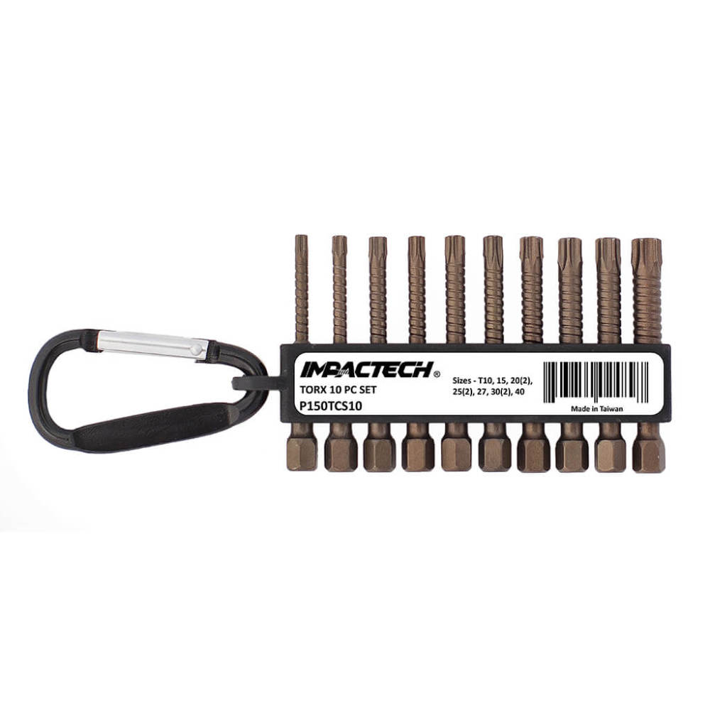 Vega Impactech 2″ Torx Driver Bit Set 10pc - Flockneti