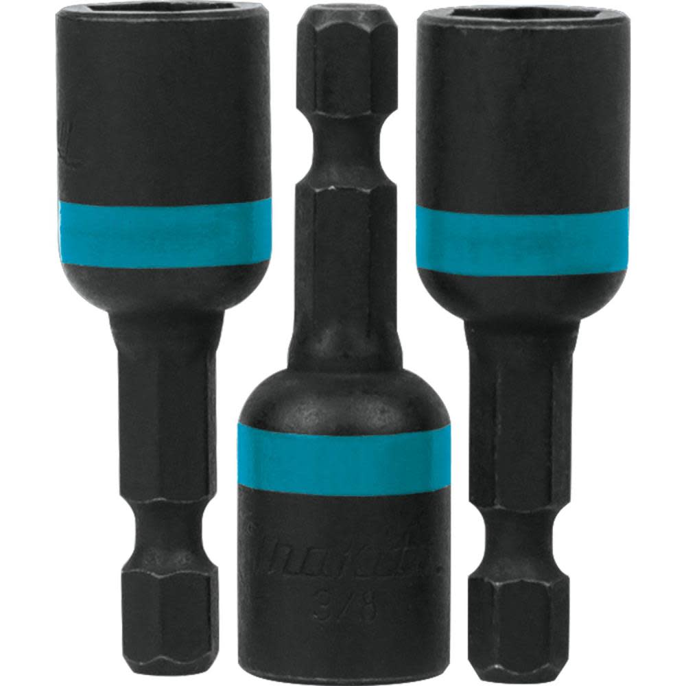 Makita Impact X 3/8 x 1-3/4 Magnetic Nut Driver 3/pk - Flockneti