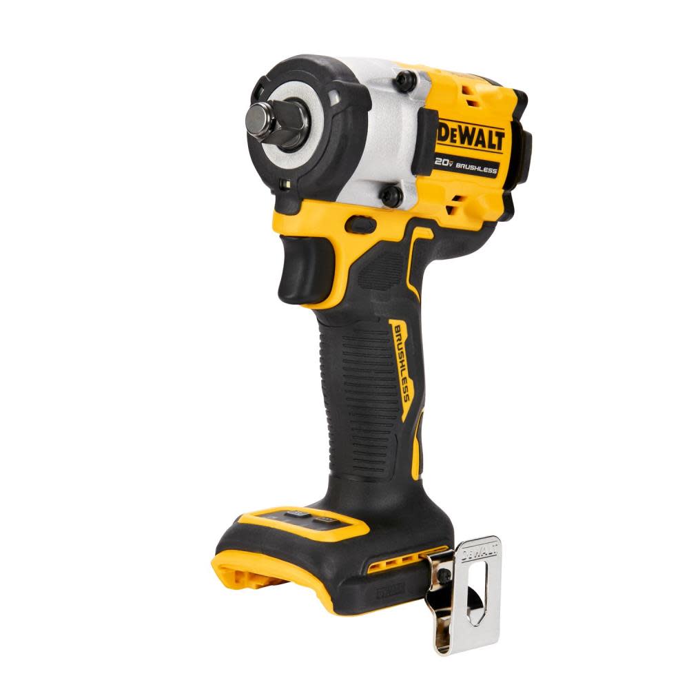 DEWALT ATOMIC 20V MAX 1/2″ Impact Wrench Hog Ring Anvil 5Ah Bundle - Flockneti