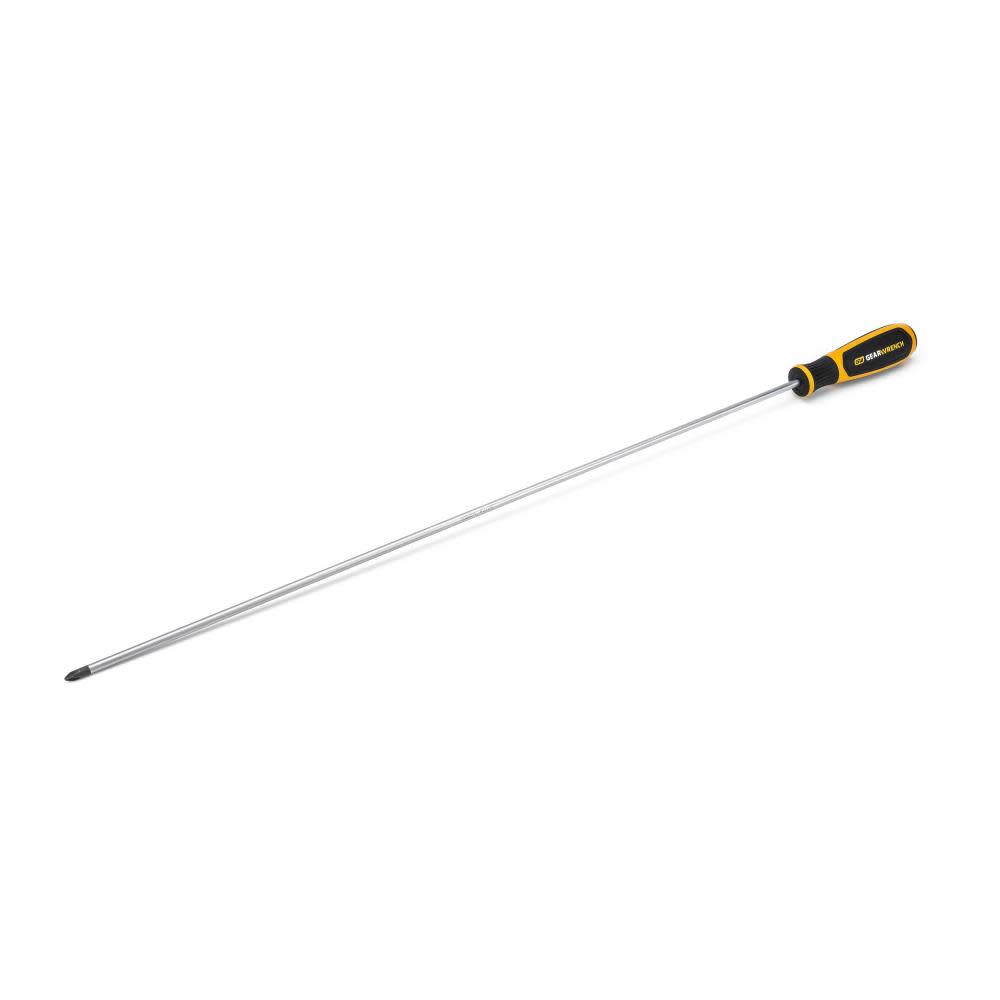 GEARWRENCH #2 x 24″ Phillips Dual Material Screwdriver - Flockneti