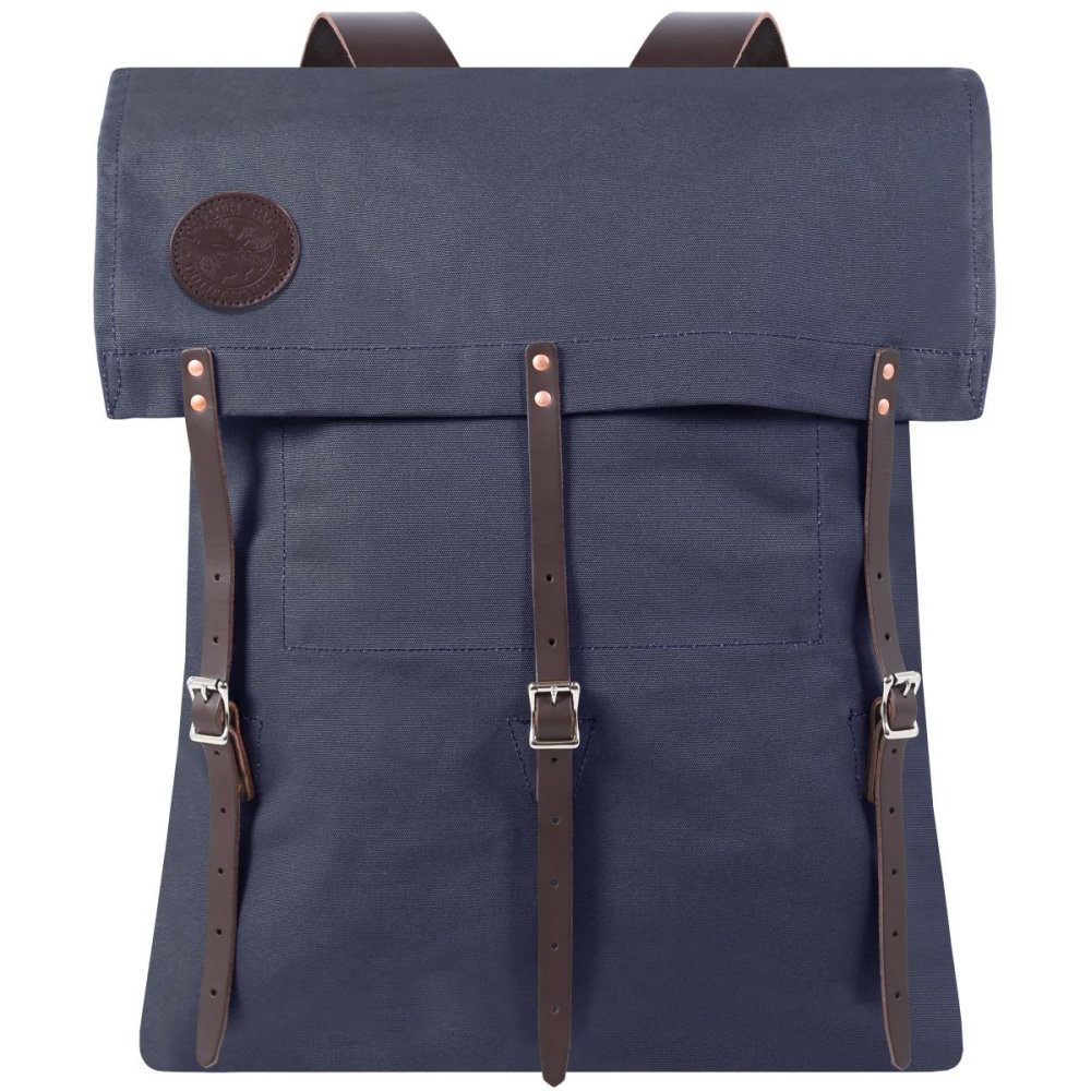 Duluth Pack 59 Liter Capacity Navy Canvas #2 Original Backpack - Flockneti