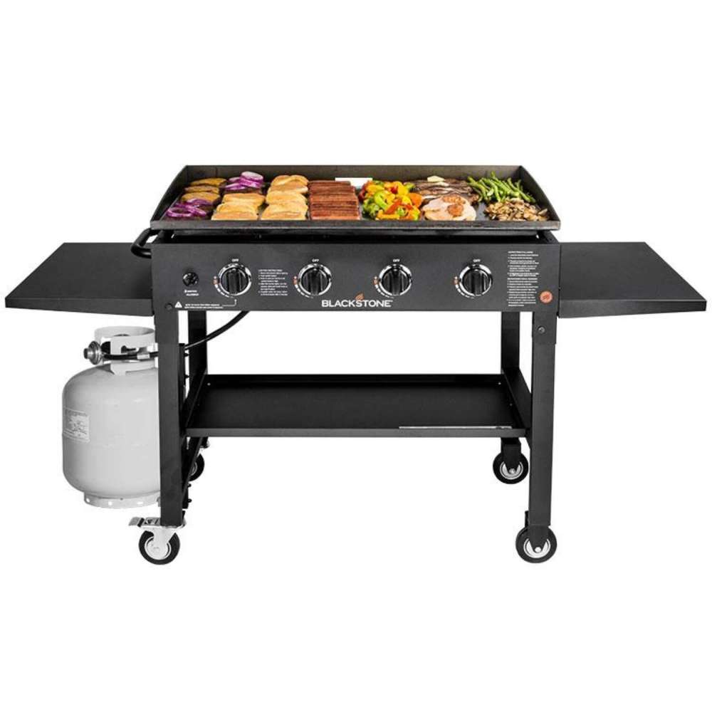 Blackstone Liquid Propane Griddle 36 x 22 x 63″ Black 4 Burner - Flockneti