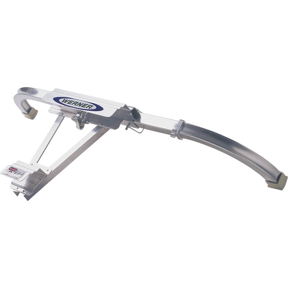 Werner Aluminum Ladder Stabilizer for Extension Ladders. Attaches In Minutes - Flockneti
